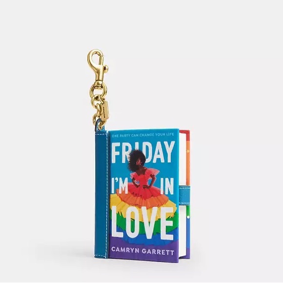 Coach Book Charm Keychain Friday I’m in Love - Picture 4 of 5